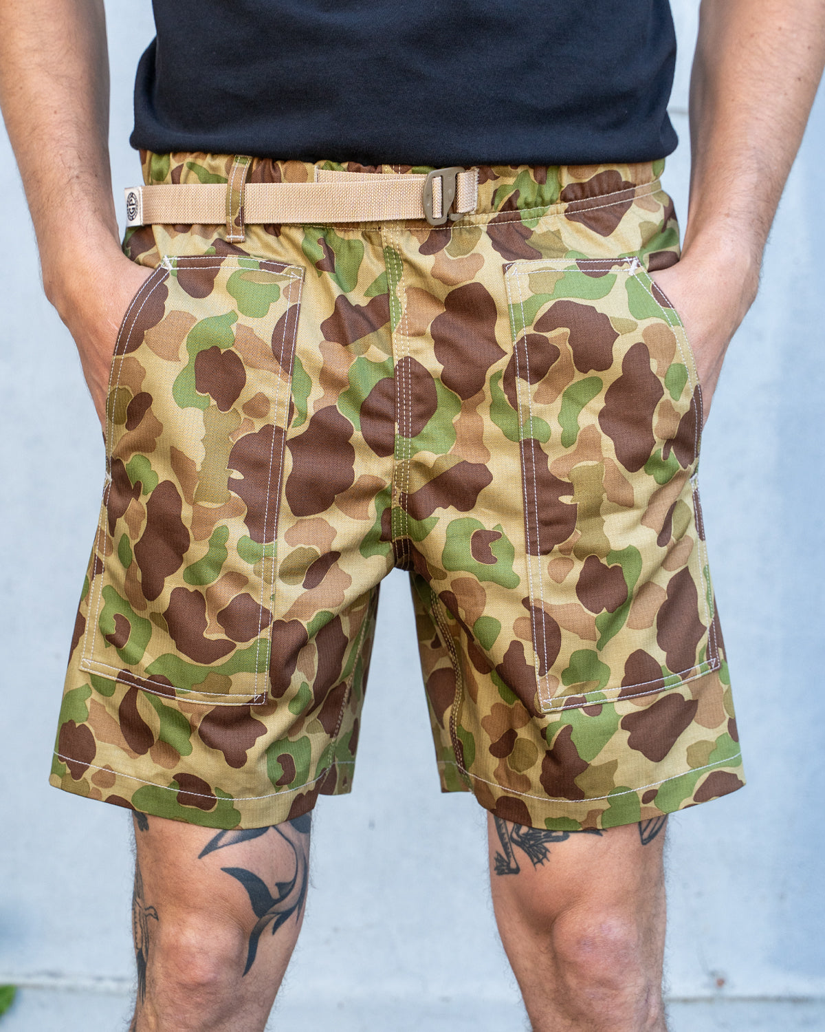 Easy Short 2.0 - 9 oz Japanese Duck Camo – Grease Point Workwear