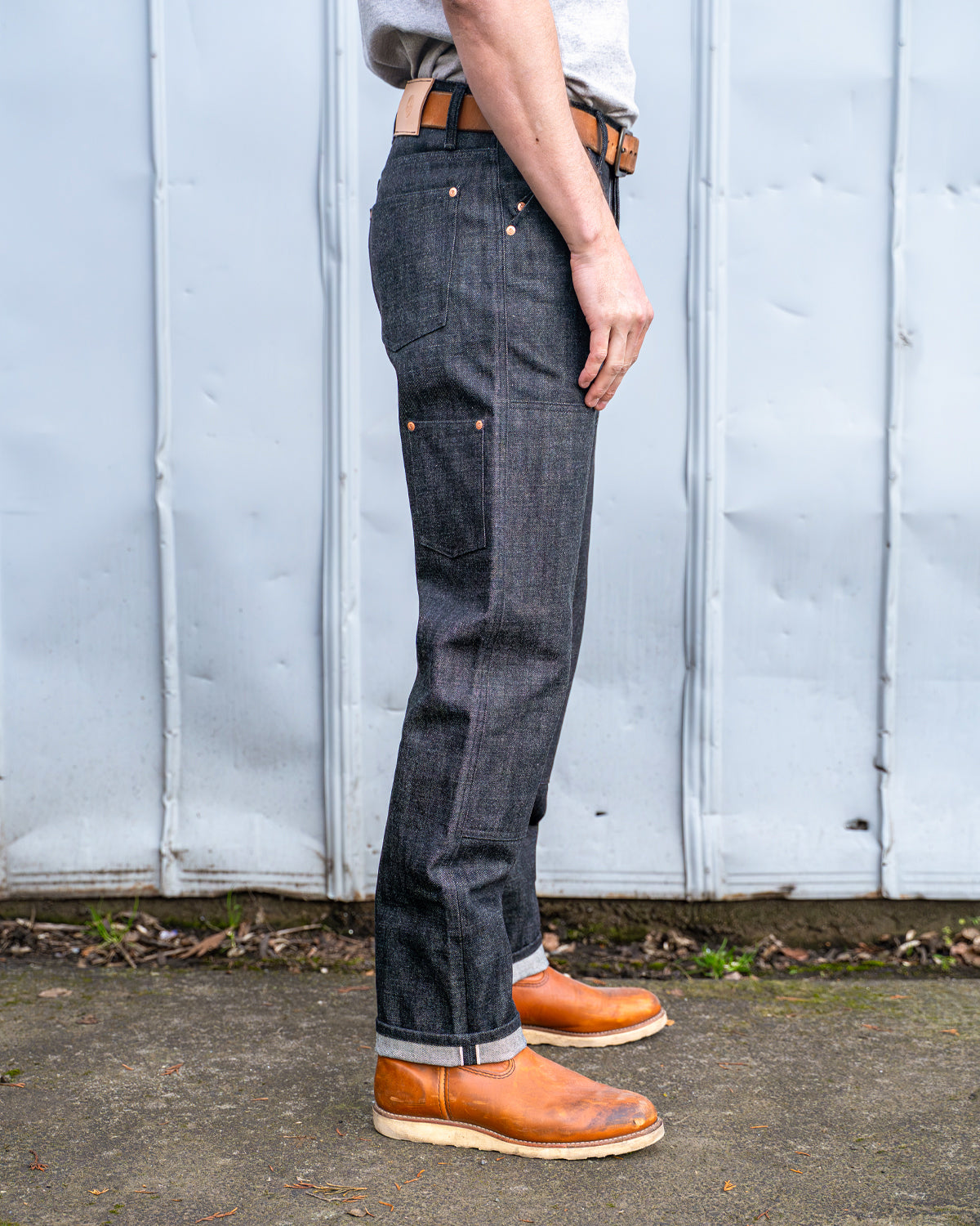 Work Jean - 14.5 oz Japanese Graphite Selvedge Denim – Grease