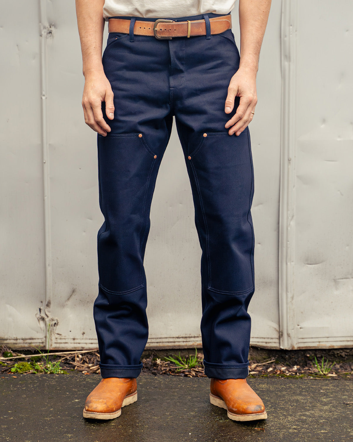 Work Jean - 14.5 oz Double Indigo Vidalia Mills Selvedge Denim