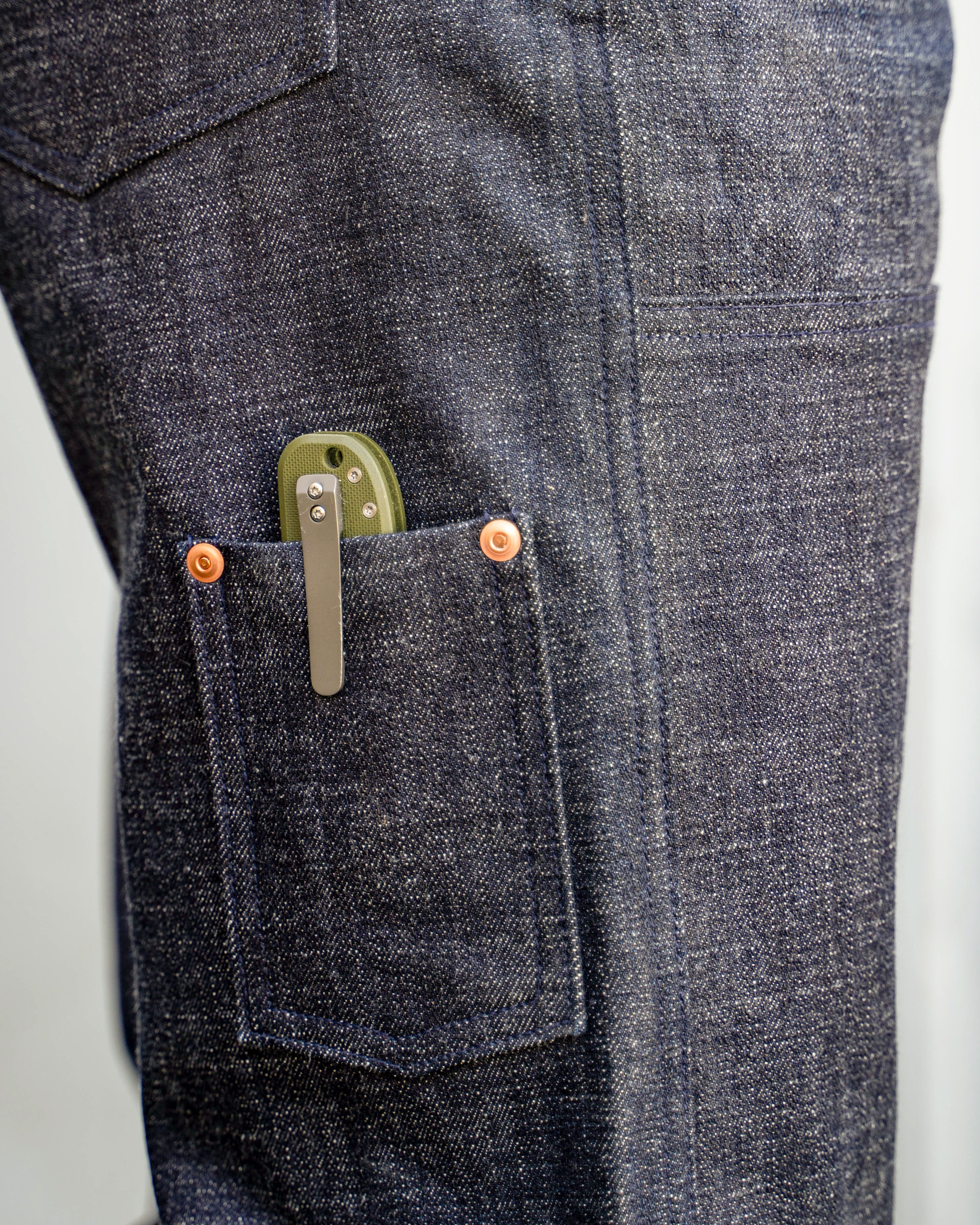 Work Jean - 14.5 oz Japanese Selvedge Denim – Grease Point Workwear