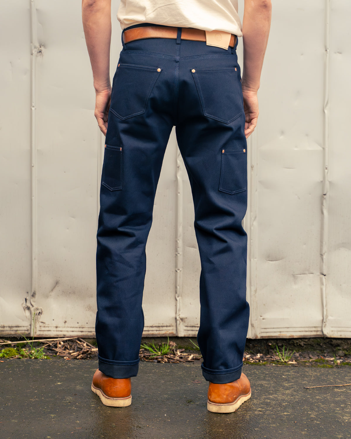 Work Jean - 14.5 oz Double Indigo Vidalia Mills Selvedge Denim