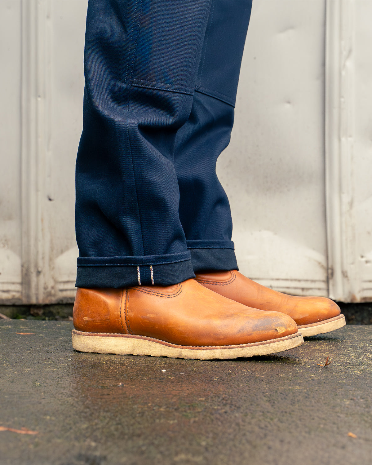 Work Jean - 14.5 oz Double Indigo Vidalia Mills Selvedge Denim