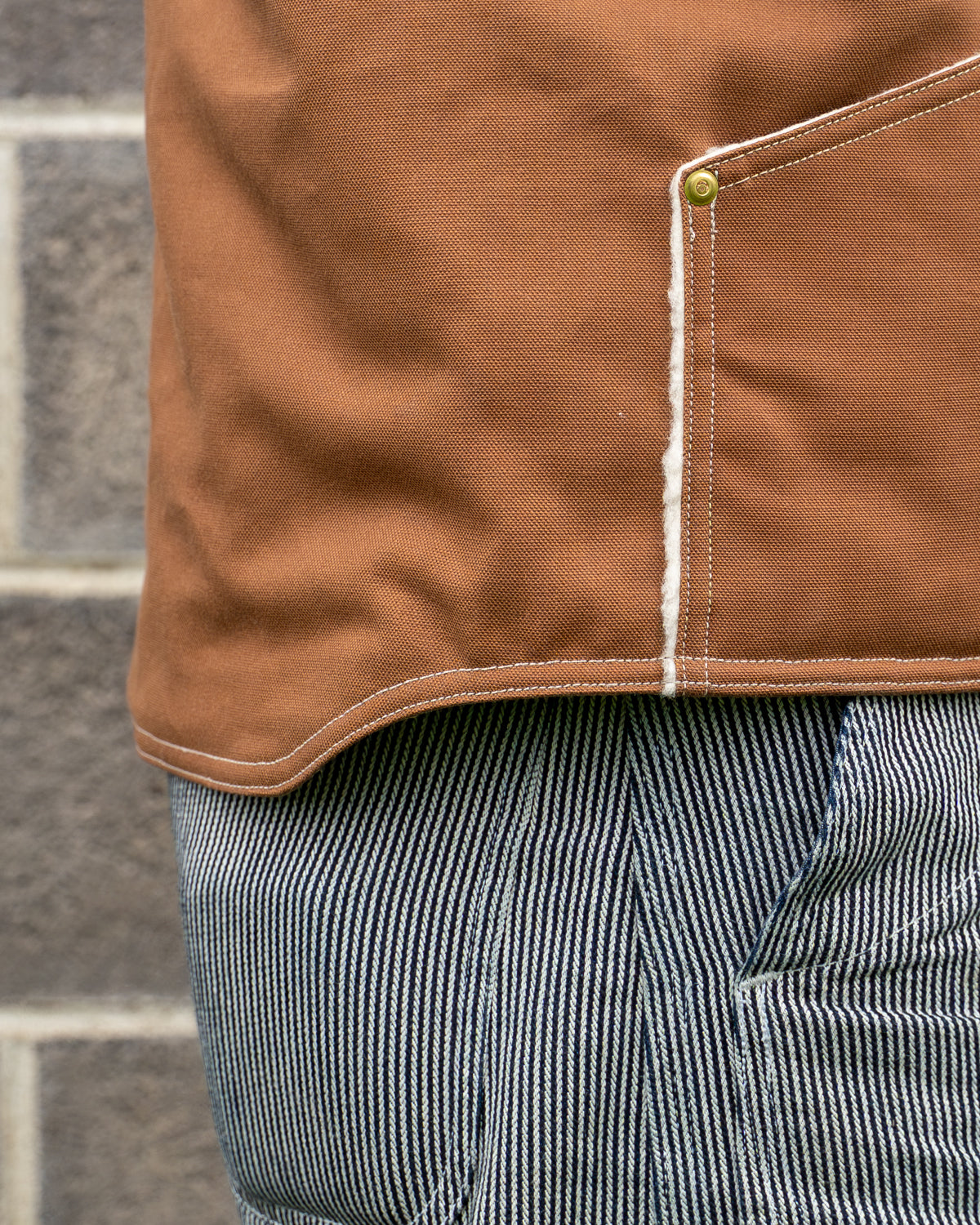 Insulator Orchard Vest - 15 oz Japanese Duck Canvas – Grease Point