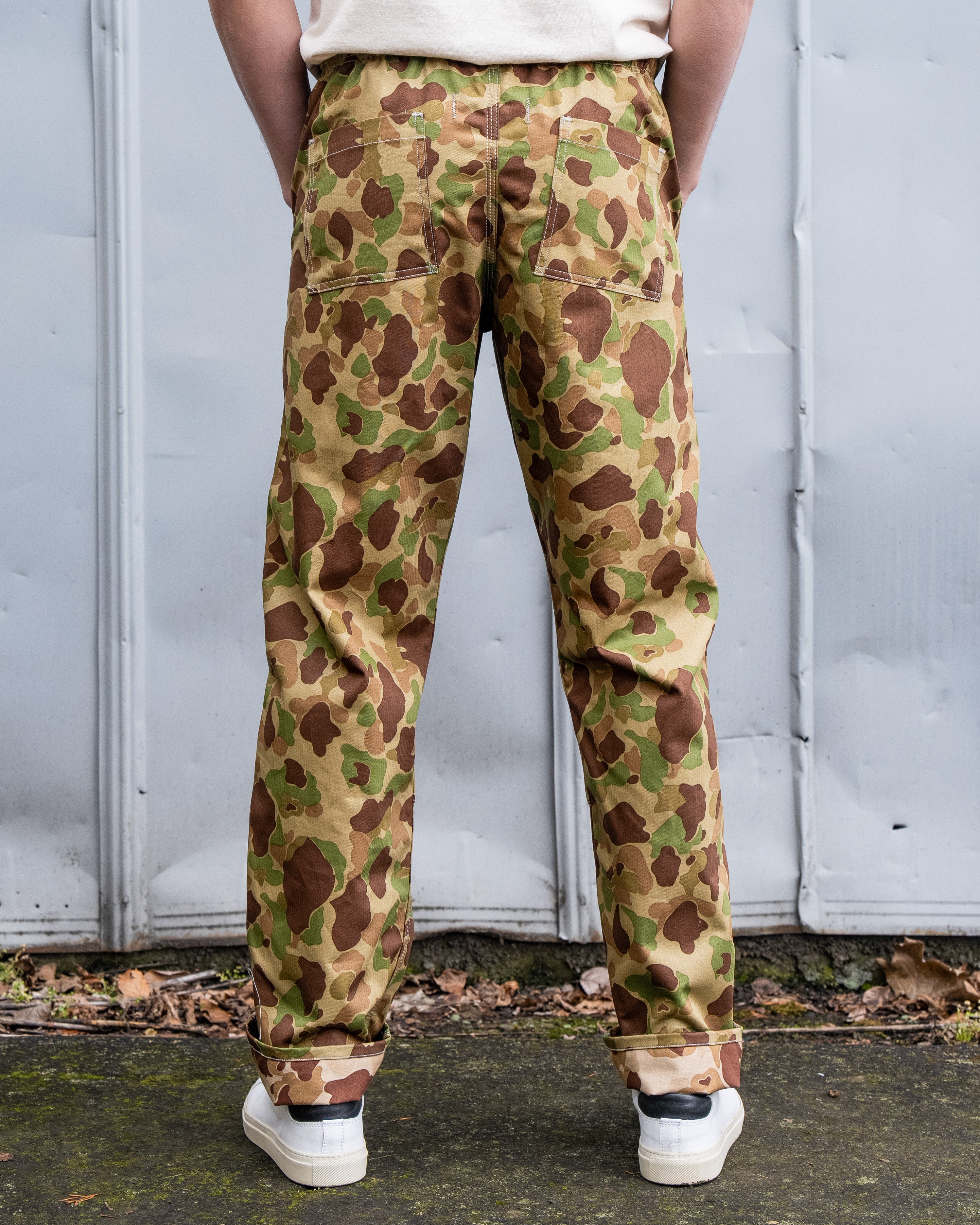 Easy Pant - 9 oz Japanese Duck Camo – Grease Point Workwear