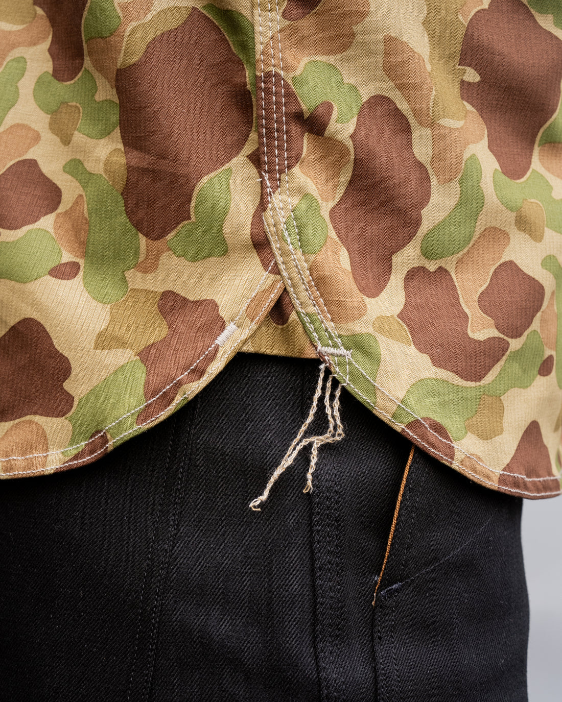 Orchard Shirt - 9 oz Japanese Duck Camo – Grease Point Workwear