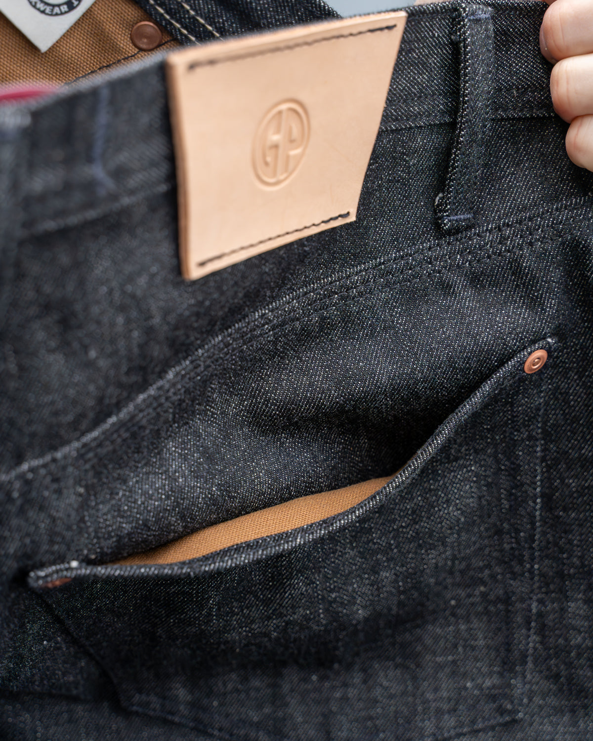 Work Jean - 14.5 oz Japanese Graphite Selvedge Denim – Grease
